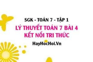 Lý Thuyết Toán 7 Bài 4: Thứ Tự Thực Hiện Các Phép Tính, Quy Tắc Chuyển Vế